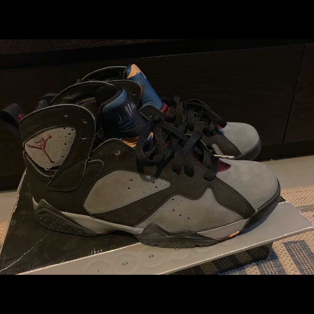 bordeaux Jordan 7s size 10